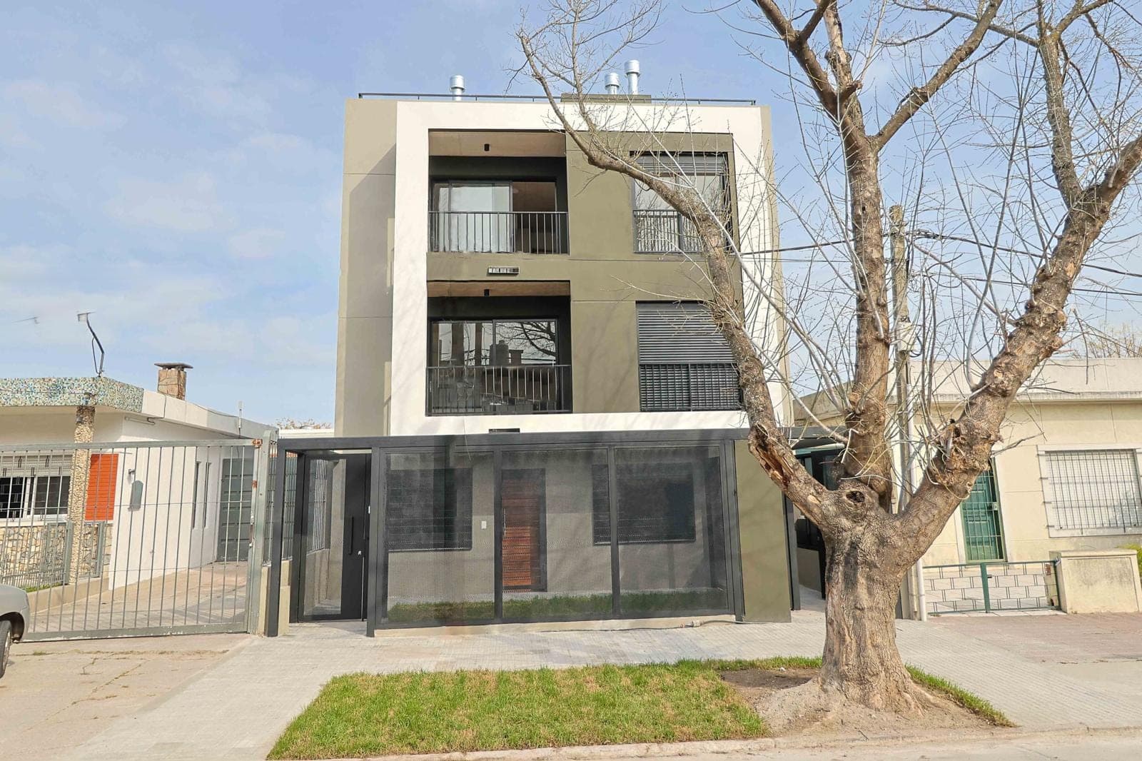 Fachada del edificio Terrazas de Vidal, en La Blanqueada